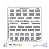 شابلون (ماسک) یووی LCD آیفون AMAOE IPLCD