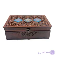 جعبه پذیرایی و دمنوش مدل سه کاشی کد 060