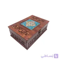 جعبه پذیرایی و دمنوش مدل تک کاشی کد 014