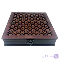 جعبه پذیرایی و شکلات طرح حصیری کد 007