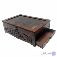 جعبه کشودار پذیرایی و دمنوش کد 040