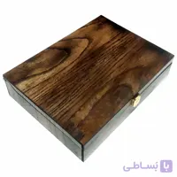 جعبه با روکش چوب بلوط و داخل جیرکد 071