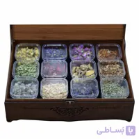 اضافه کردن مجموعه 12 دمنوش گیاهی پر خاصیت به محتوی جعبه