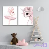 تابلو شاسی کودک هپی لند اسب تک شاخ کد 051