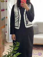جلیقه طرح حافظ سفید