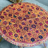 رومیزی گرد طرح ترنج