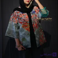 کت آرزو طوسی قرمز