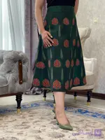 دامن_ طرح نارملا سبز