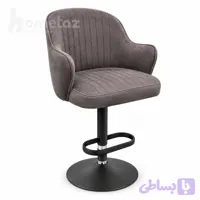 صندلی کانتر و اپنی جک دار فلزی مدل ناپل
