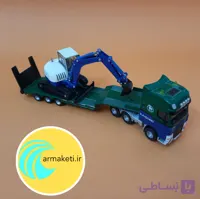 ماکت ماشین حمل بیل مکانکی فلزی