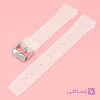بند ساعت کاسیو 18 میلیمتری رنگ صورتی