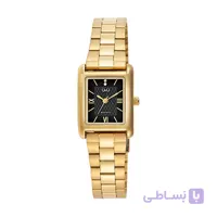 ساعت کیو اند کیو زنانه طلایی Q&Q C69A-009PY