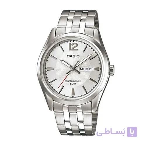 ساعت کاسیو مردانه بند استیل CASIO MTP-1335D-7A