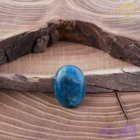 نگین آپاتیت بیضی