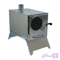 بخاری هیزمی مدل دماوند استیل(ارسال حداکثر یک هفته بعد ثبت سفارش)