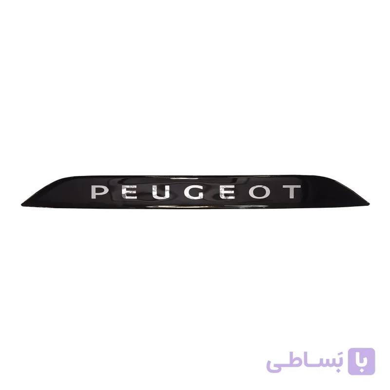 ورد پلیت کرومی روی شیشه عقب پژو 207 و 206 هاچبک مدل GelP2022RC کد160
