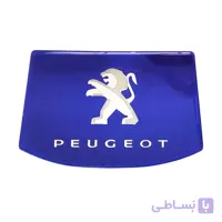 پد کرومی جلو مانیتور آبی پژو 207 مدل Glossy207BE کد154