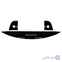 پد جلو ساعت مشکی کرومی داشبورد رانا مدل BKGlossy کد193