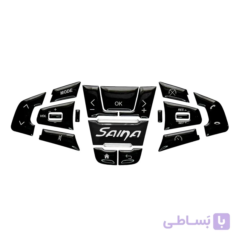 ماکت کلیدهای کروز و مدیا فرمان کرومی کوئیک اس مدل Black402 کد183
