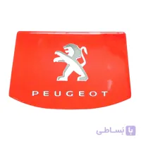 پد کرومی جلو مانیتور قرمز پژو 207 مدل Glossy207RD کد153
