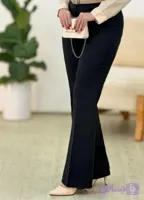 شلوار مازراتی دم پاکشاد مشکی