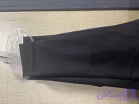 مقنعه نخی (بروجرد) مشکی سورمه ای