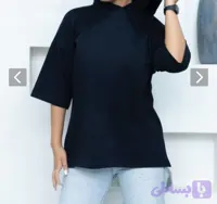 تی شرت کلاه دار ساده