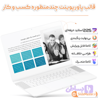 قالب پاورپوینت چندمنظوره طرح کسب و کار جامع ❤ - اسلایدمستر