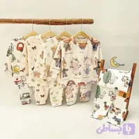 بلوز و شلوار بچگانه کبریتی راحتی برند کوکو کیدز