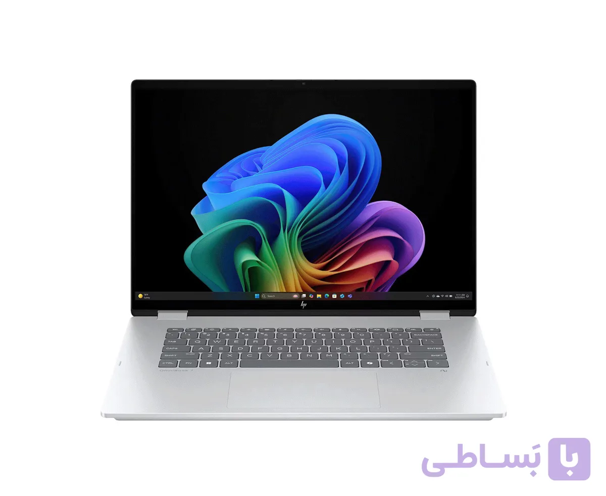 لپ تاپ HP OmniBook 7 Flip 16 Ultra 7 258V رم 32 گیگ SSD 1 ترابایت OLED لمسی 120Hz