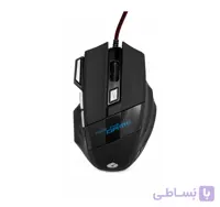 موس گیمینگ G5 با 2400DPI و نورپردازی RGB | 7 کلید
