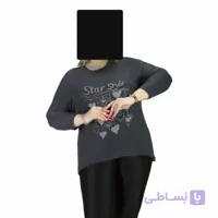 بلوز نگین دار مدل Star Style