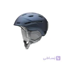 کلاه اسکی اسمیت مدل Mirage Matte Metallic French NavyاورجینالSmith Mirage Matte Metallic French Navy