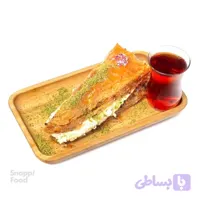 باقلوا مثلثی با قیماق دو عدد