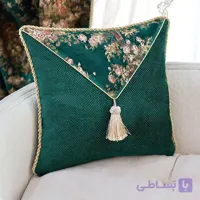 کوسن مربعی هفتی فلورا سبز