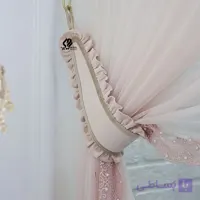 هولدر پرده شهرزاد صورتی
