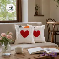 کوسن جیبدار LOVE مجموعه 2عددی