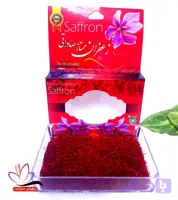 باکس کریستالی مقوایی یک مثقالی زعفران سوپر نگین