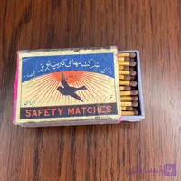 کبریت چوبی نور آبی