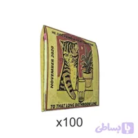 کبریت کتابی گربه1 100 عددی