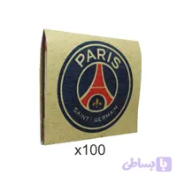 کبریت کتابی پاریس‌سنت‌ژرمن 100 عددی