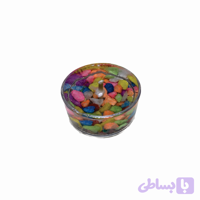 شمع شفاف مدل رنگارنگ