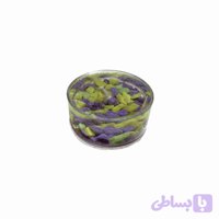 شمع شفاف مدل سنگی