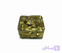 شمع شفاف مدل مربع
