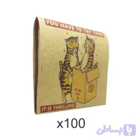 کبریت کتابی گربه2 100 عددی