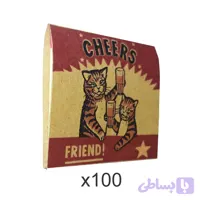 کبریت کتابی گربه3 100 عددی