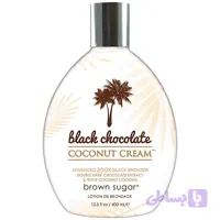 لوسیون سولاریوم برانشوگر مدل BLACK CHOCOLATE COCONUT CREAM حجم 400 میل