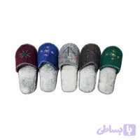 دمپایی نمدی دست‌دوز (پشمی)