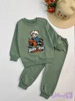 بلوز شلوار پسرانه born to ride