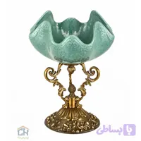 میوه خوری دکوری پایه برنز مدل 14-3664